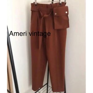 Ameri VINTAGE - ameri vintage パンツ ブルーの通販 by ショップ｜アメリヴィンテージならラクマ