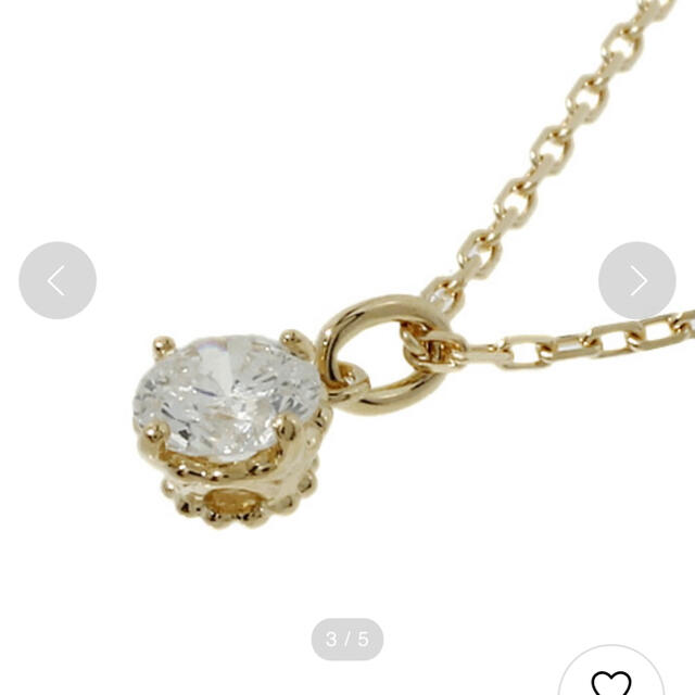 agete - タイムSALE!agete✴︎0.15ct 限定✴︎K18ネックレス 一粒