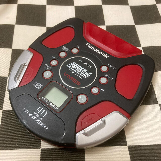 Panasonic - SHOCK WAVE METAL SL-SW870 CD ディスクマンの通販 Panasonic - SHOCK WAVE METAL SL-SW870 CD ディスクマンの通販