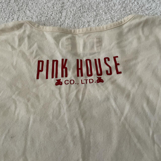 PINK HOUSE(ピンクハウス)の【PINK HOUSE】ロングＴシャツ レディースのトップス(Tシャツ(長袖/七分))の商品写真
