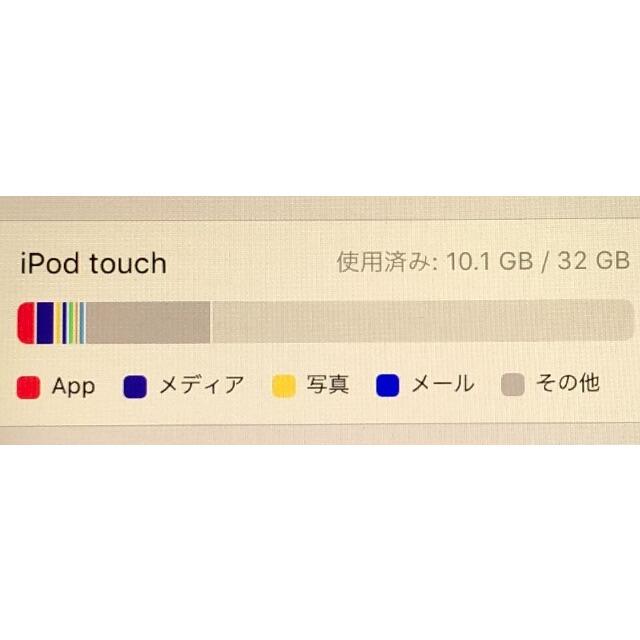 iPod touch - 【値下げしました】iPod touch(第6世代) ブルー 32GB ...