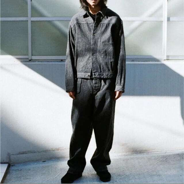 引出物 23ss COMOLI コモリ ブラックデニム B.D.Uパンツ i9tmg.com.br