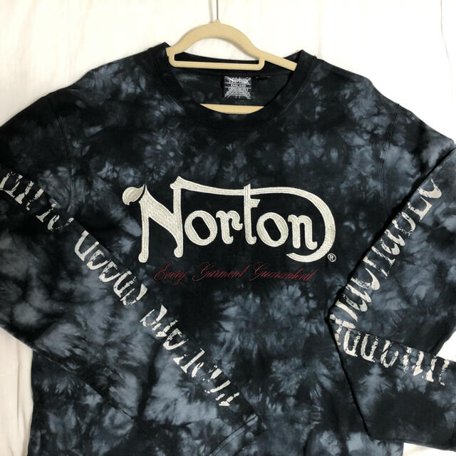 Norton(ノートン)のNorton◆刺繍・プリントシャツ長袖 メンズのトップス(Tシャツ/カットソー(七分/長袖))の商品写真