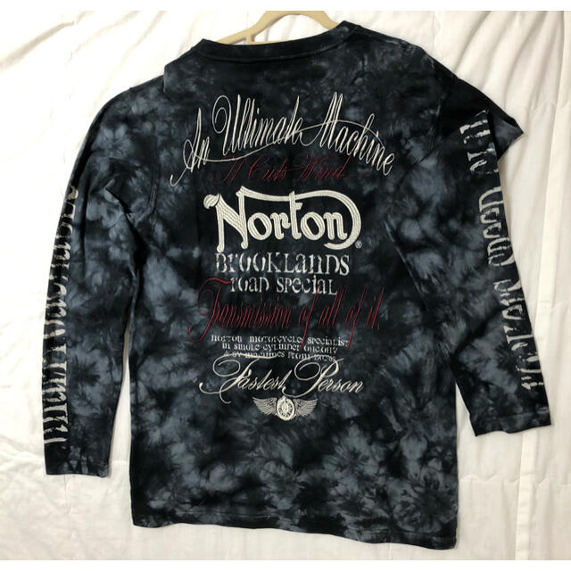 Norton(ノートン)のNorton◆刺繍・プリントシャツ長袖 メンズのトップス(Tシャツ/カットソー(七分/長袖))の商品写真
