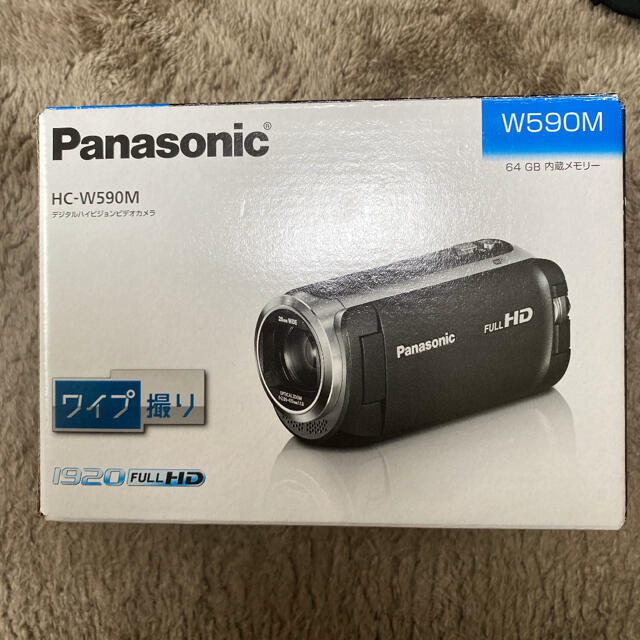 Panasonic(パナソニック)のパナソニック HDビデオカメラ 64GB 高倍率90倍ズーム ブラウン スマホ/家電/カメラのカメラ(ビデオカメラ)の商品写真