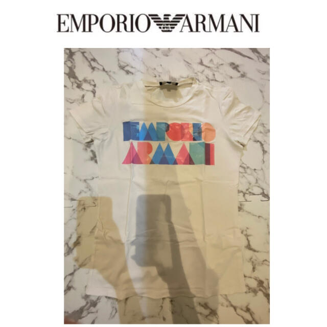 Emporio Armani(エンポリオアルマーニ)の【EMPORIO ARMANI】レディース　Ｔシャツ　美品✨ レディースのトップス(Tシャツ(半袖/袖なし))の商品写真