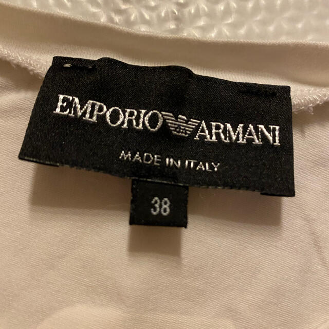 Emporio Armani(エンポリオアルマーニ)の【EMPORIO ARMANI】レディース　Ｔシャツ　美品✨ レディースのトップス(Tシャツ(半袖/袖なし))の商品写真