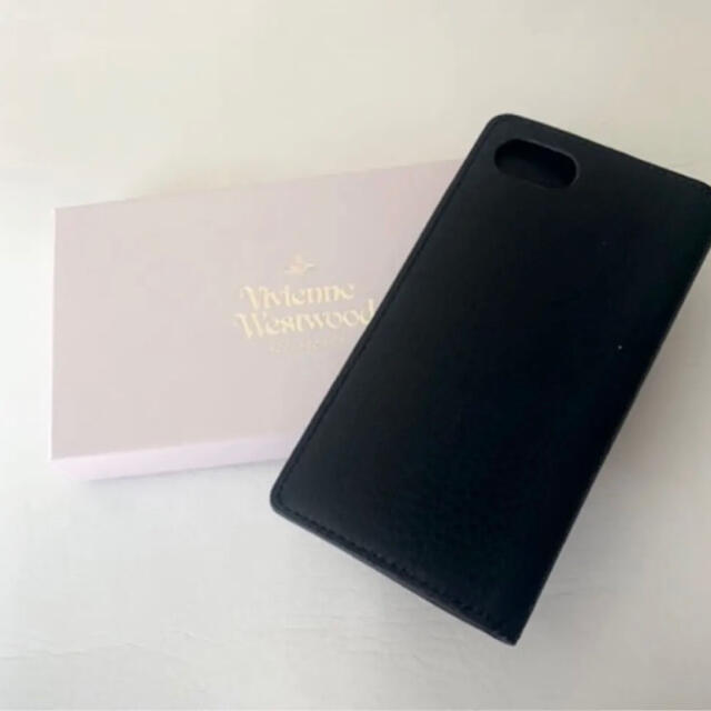 Vivienne Westwood(ヴィヴィアンウエストウッド)のVivienne Westwood iPhone SE2 8 7 用　ネイビー スマホ/家電/カメラのスマホアクセサリー(モバイルケース/カバー)の商品写真