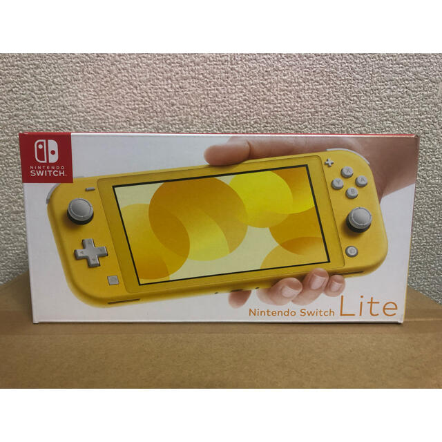 い出のひと時に、とびきりのおしゃれを！ Nintendo Switch - 任天堂スイッチライト　yellow 携帯用ゲーム機本体