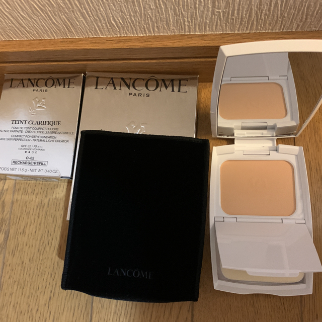 LANCOME(ランコム)のランコム  タン クラリフィック コンパクトケース レフィルO-02 コスメ/美容のベースメイク/化粧品(ファンデーション)の商品写真