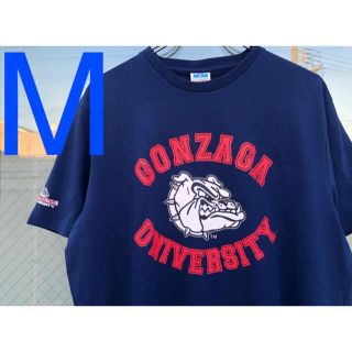 NCAA  ゴンザガ大学　 カレッジ　 プリント　 半袖　 Tシャツ M(Tシャツ/カットソー(半袖/袖なし))