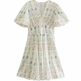 ザラ 薔薇 ひざ丈ワンピース レディース の通販 300点以上 Zaraのレディースを買うならラクマ