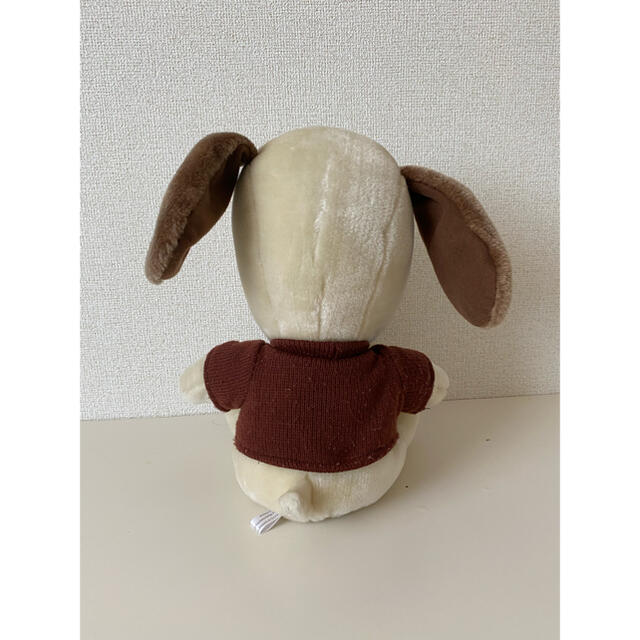 SNOOPY(スヌーピー)のSNOOPY ぬいぐるみ クリーム ブラウン エンタメ/ホビーのおもちゃ/ぬいぐるみ(ぬいぐるみ)の商品写真