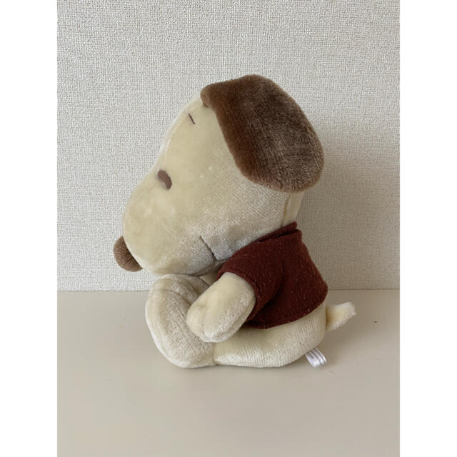 SNOOPY(スヌーピー)のSNOOPY ぬいぐるみ クリーム ブラウン エンタメ/ホビーのおもちゃ/ぬいぐるみ(ぬいぐるみ)の商品写真