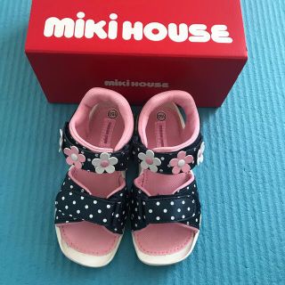 ミキハウス(mikihouse)のミキハウス　15㌢　サンダル(サンダル)