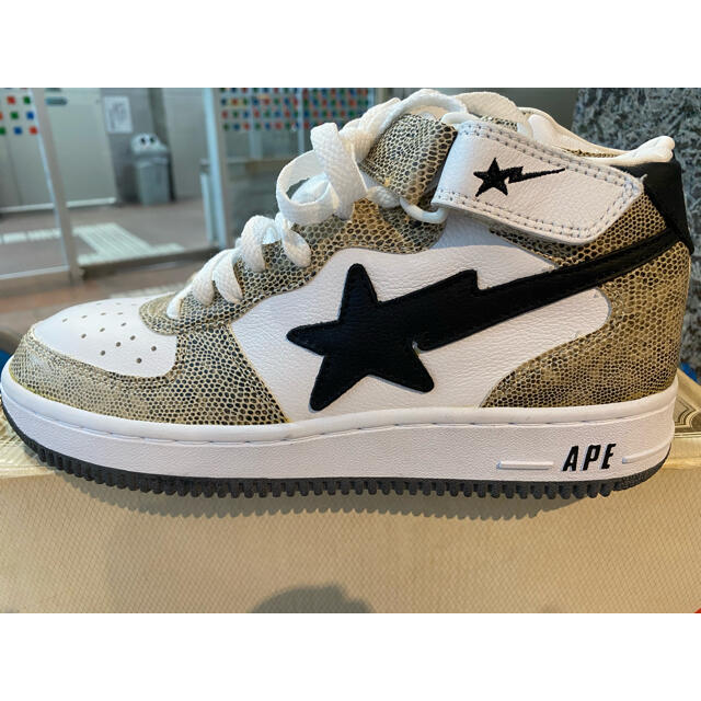 APE BAPESTA MID SNAKE US9.5 新品