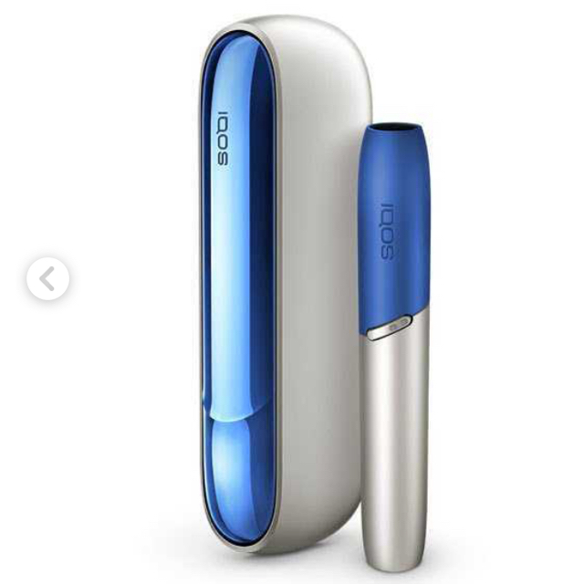 IQOS 3 DUO ムーンシルバーキット＋キャップ＋ドアカバーセット