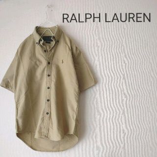 ラルフローレン(Ralph Lauren)のRALPH LAUREN 上品カーキ 半袖シャツ☆(シャツ/ブラウス(半袖/袖なし))