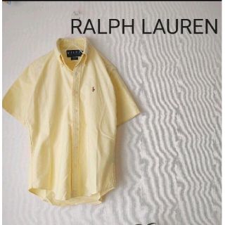 ラルフローレン(Ralph Lauren)のRALPH LAUREN イエロー 半袖シャツ☆(シャツ/ブラウス(半袖/袖なし))