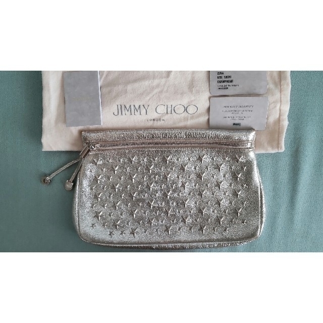 JIMMY CHOO(ジミーチュウ)のジミーチュウ☆クラッチバッグ☆最終お値下☆ レディースのバッグ(クラッチバッグ)の商品写真