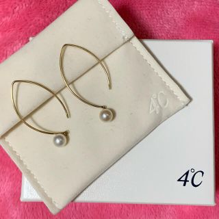 ヨンドシー(4℃)の【まろ さん 専用】4℃のパールピアス(ピアス)