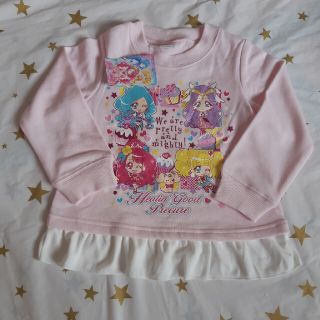 早い者勝ち！新品タグ付きプリキュア  長袖 100センチ(Tシャツ/カットソー)