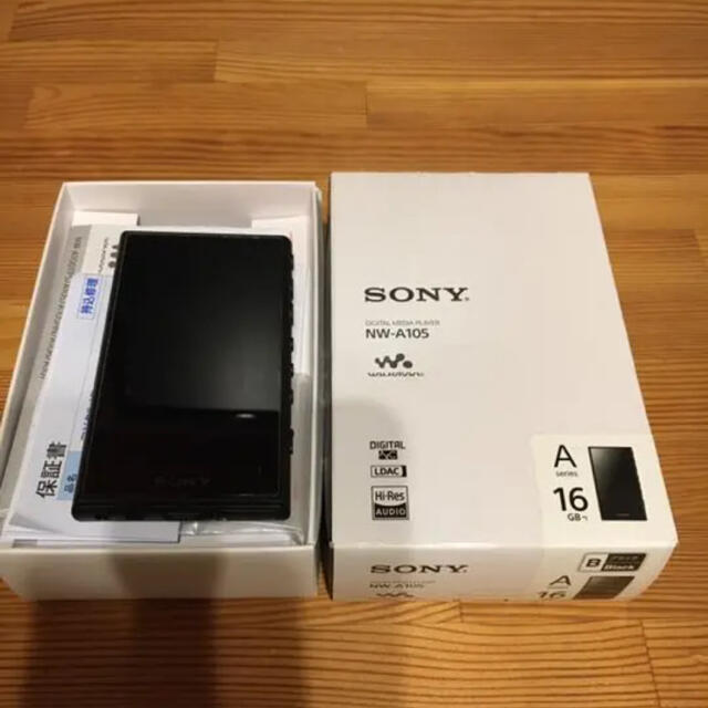 SONY ソニー DAP NW-A105 16GB ブラック 黒