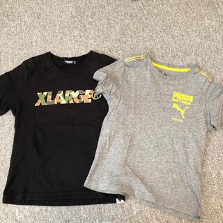エクストララージ(XLARGE)のＸーLARGE、PUMA 半袖T サイズ130 セット(Tシャツ/カットソー)