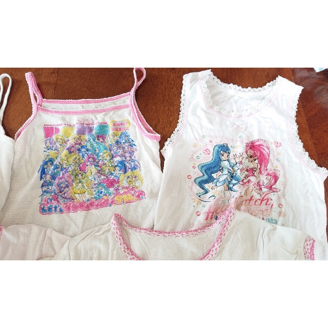 BANDAI(バンダイ)のプリキュア 下着５枚セット キッズ/ベビー/マタニティのキッズ服女の子用(90cm~)(下着)の商品写真