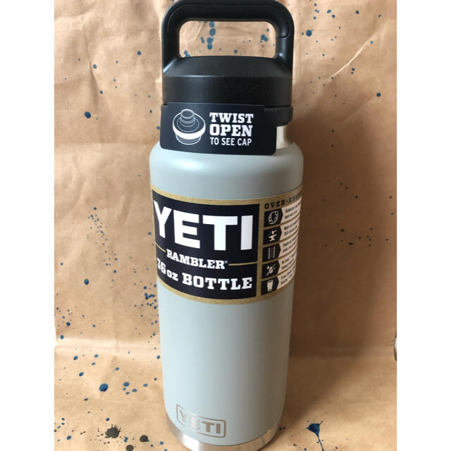 【新品未使用】人気の売り切れカラー YETI  ランブラー 水筒 1ℓ 36oz