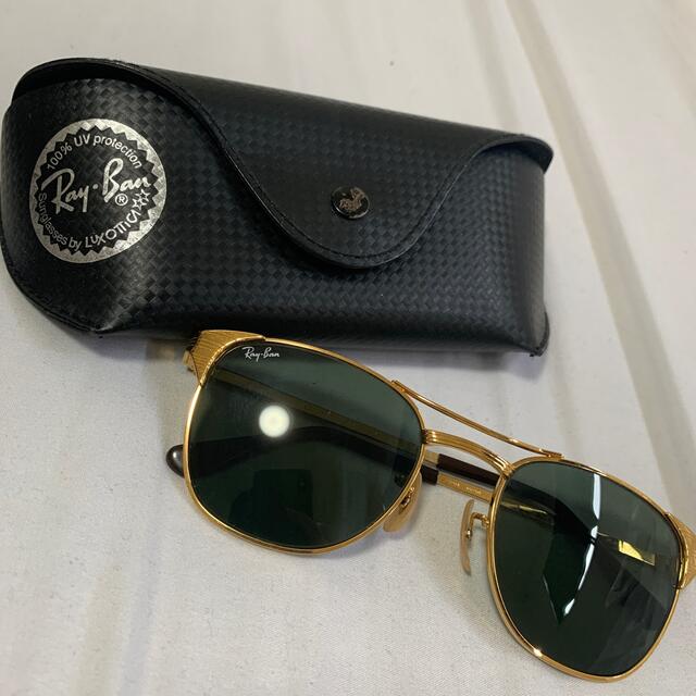 Ray-Ban サングラス　金フチ