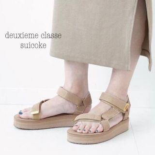 ドゥーズィエムクラス(DEUXIEME CLASSE)のDeuxiem e classe 別注 suicoke サンダル 36 23cm(サンダル)