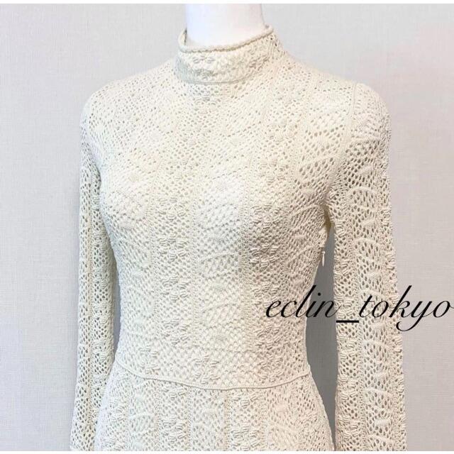 Christian Dior - Christian Dior 上品な《総ニットレース Christian Dior - Christian Dior 上品な《総ニットレース