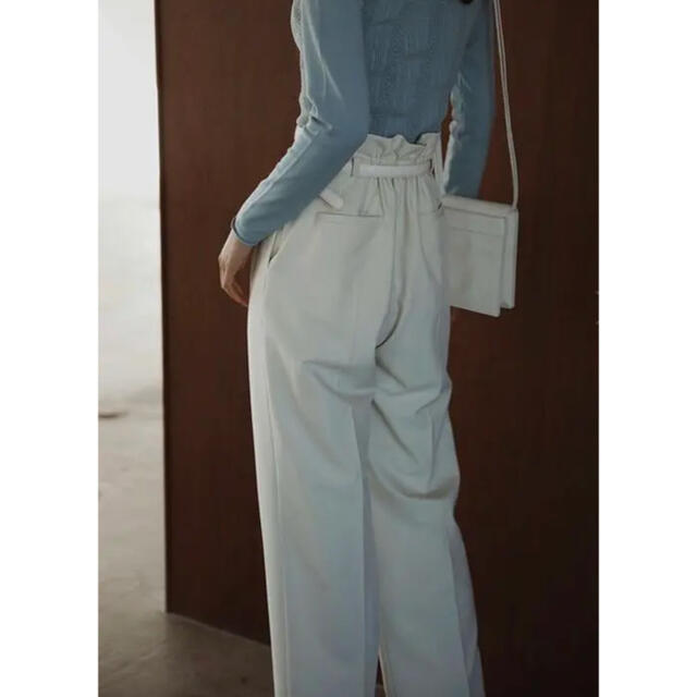 Ameri vintage SHAPELY HIGH WAIST PANTS - カジュアルパンツ