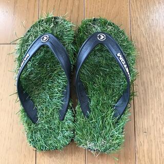 ビラボン(billabong)のKUSTOM ビーチサンダル　kids  20cm位(サンダル)