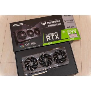 エイスース(ASUS)のASUS TUF GAMING OC RTX3070 8GB(PCパーツ)