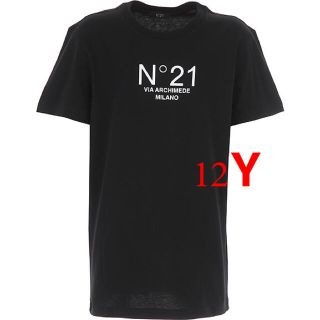 ヌメロヴェントゥーノ(N°21)のN°21 kids ヌメロヴェントゥーノ キッズ  ロゴTシャツ(Tシャツ(半袖/袖なし))