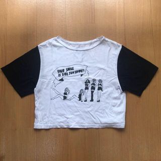 スライ(SLY)の【値下げ】 SLY スライ プリントTシャツ ドロップショルダー フリーサイズ(Tシャツ(半袖/袖なし))