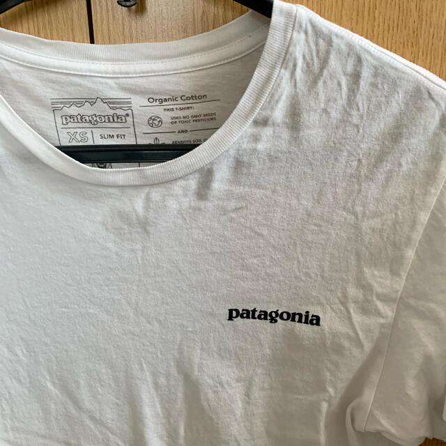 patagonia(パタゴニア)のPatagonia organic cotton Tシャツ　XS レディースのトップス(Tシャツ(半袖/袖なし))の商品写真