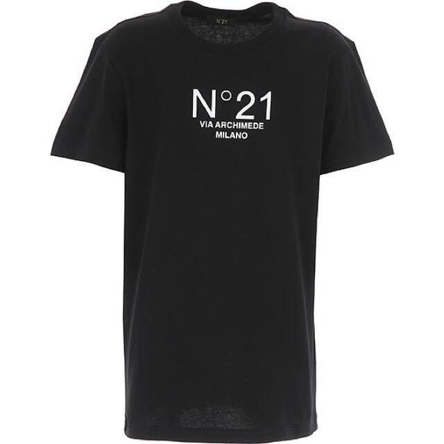 N°21 kids ヌメロヴェントゥーノ キッズ  ロゴTシャツ