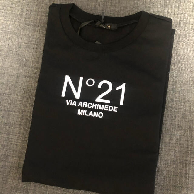 N°21(ヌメロヴェントゥーノ)のN°21 kids ヌメロヴェントゥーノ キッズ  ロゴTシャツ レディースのトップス(Tシャツ(半袖/袖なし))の商品写真