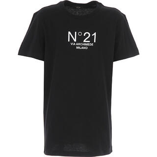 ヌメロヴェントゥーノ(N°21)のN°21 kids ヌメロヴェントゥーノ キッズ  ロゴTシャツ(Tシャツ(半袖/袖なし))