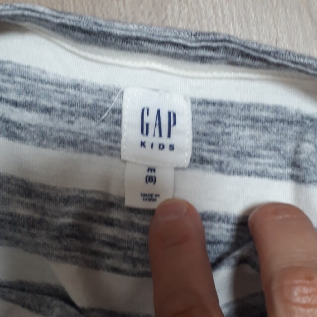 GAP Kids(ギャップキッズ)の半袖ワンピース 130 綿100% Gap  キッズ/ベビー/マタニティのキッズ服女の子用(90cm~)(ワンピース)の商品写真