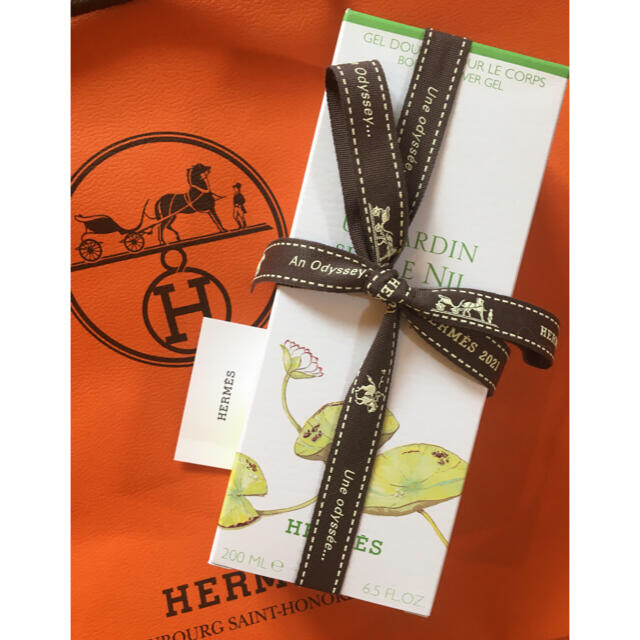 Hermes(エルメス)のエルメス　シャワージェル　ナイルの庭　新品未使用 コスメ/美容のボディケア(ボディソープ/石鹸)の商品写真