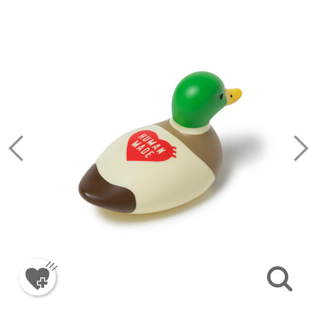 A BATHING APE(アベイシングエイプ)のhuman made RUBBER DUCK キッズ/ベビー/マタニティのおもちゃ(お風呂のおもちゃ)の商品写真