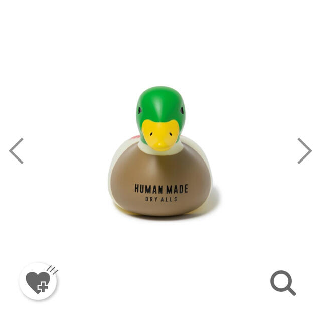 A BATHING APE(アベイシングエイプ)のhuman made RUBBER DUCK キッズ/ベビー/マタニティのおもちゃ(お風呂のおもちゃ)の商品写真