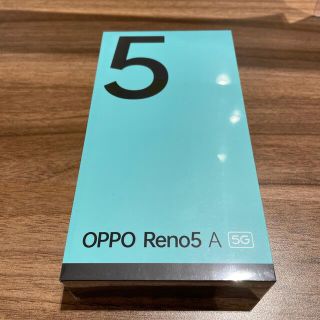 オッポ(OPPO)の【送料無料】OPPO Reno5Aワイモバイル版　SIMフリー(携帯電話本体)