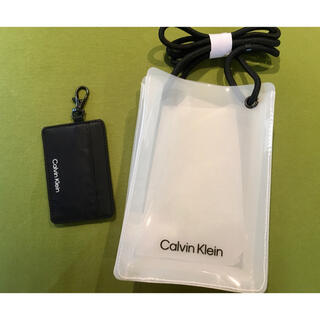 カルバンクライン(Calvin Klein)のcalvin klein ノベルティ　pvc phone bag カードケース(ショルダーバッグ)