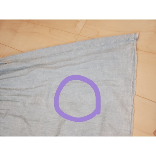 SM2(サマンサモスモス)のデニム刺繍ガウンワンピース レディースのワンピース(ロングワンピース/マキシワンピース)の商品写真