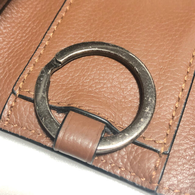 COACH(コーチ)のコーチ COACH レザーキーケース 茶 4P メンズのファッション小物(キーケース)の商品写真